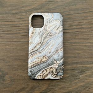 iPhone 11 Burga Marble Phone Case